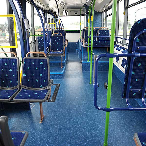 Helios Helios blue bus flooring by Gerflor