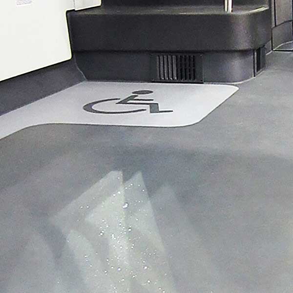 Sirius Sirius gray bus flooring by Gerflor