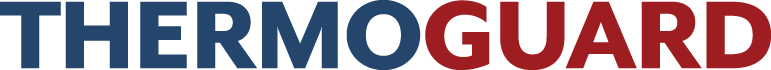 Blue and Red ThermoGuard logo
