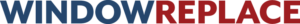 Blue and Red WindowReplace logo